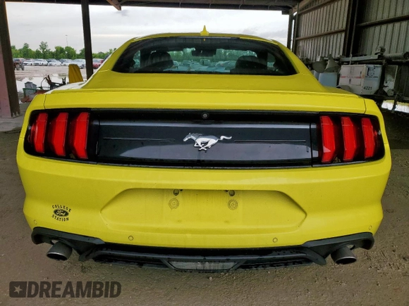 2021 Ford Mustang EcoBoost с VIN 1FA6P8TH4M5150133, выставлен на аукционе Copart как лот 58329025 с пробегом 21 670 миль миль и Чистый • Clean title. История ставок и продаж доступна на DreamBid. Изображение 6.