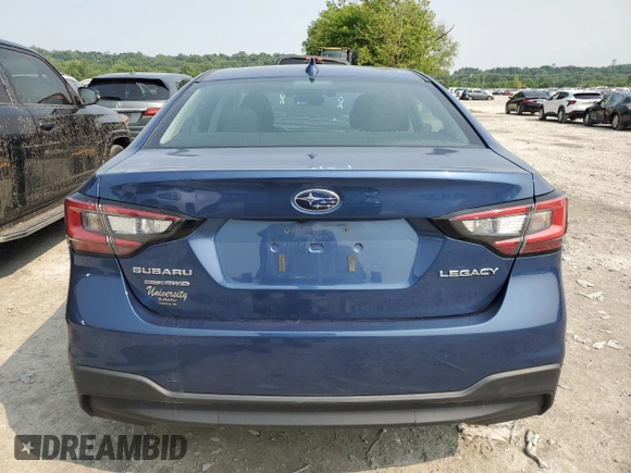 2022 Subaru Legacy Premium с VIN 4S3BWAD61N3019156, выставлен на аукционе Copart как лот 58834065 с пробегом 47 130 миль миль и Списание • Salvage title. История ставок и продаж доступна на DreamBid. Изображение 6.