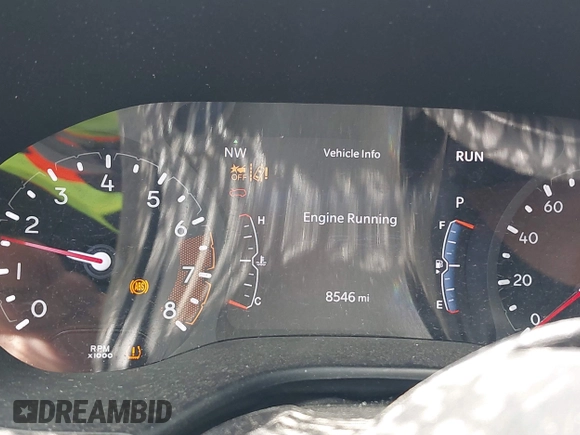2025 Jeep Compass Trailhawk with VIN 3C4NJDDN7ST550950, listed as a IAAI auction lot 42540153 with 8,546 mi miles and . Bid and sale history available at DreamBid. Image 15.