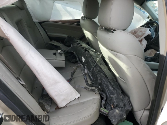 2015 Cadillac CTS AWD with VIN 1G6AW5SX1F0136854, listed as a Copart auction lot 52522065 with Not provided miles and Salvage title. Bid and sale history available at DreamBid. Image 10.