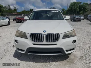 2011 BMW X3 28i with VIN 5UXWX5C51BL711233, listed as a Copart auction lot 51435145 with 135,876 mi miles and Salvage Title. Bid and sale history available at carsss.com. Image 5.