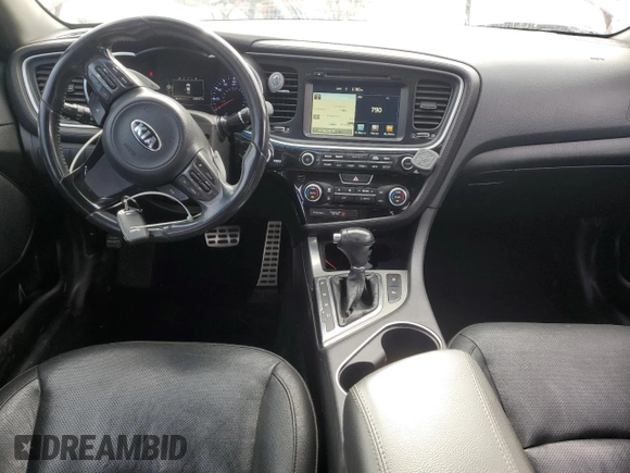 2015 Kia Optima SX z VIN 5XXGR4A73FG517727, wystawiony jako Copart lot #87315374 z przebiegiem 140 257 mil mil oraz Szkoda całkowita • Salvage title. Historia ofert i sprzedaży dostępna na DreamBid. Obrazek 8.