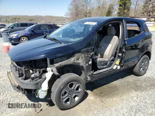2020 Ford EcoSport S z VIN MAJ6S3FL9LC332728, wystawiony jako Copart lot #47659305 z przebiegiem 123 238 mil mil oraz Szkoda całkowita • Salvage title. Historia ofert i sprzedaży dostępna na DreamBid. Obrazek 1.