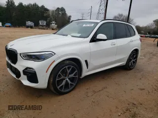 2020 BMW X5 M50i with VIN 5UXJU4C07L9C45133, listed as a Copart auction lot 39637053 with 42,646 mi miles. Bid and sale history available at carsss.com. Image 1.