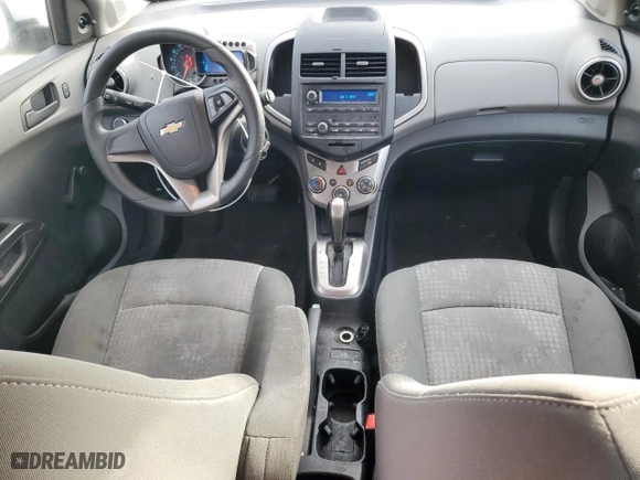 2016 Chevrolet Sonic LS with VIN 1G1JA6SH3G4169464, listed as a Copart auction lot 81033884 with 107,742 mi miles and Salvage Title. Bid and sale history available at carsss.com. Image 8.
