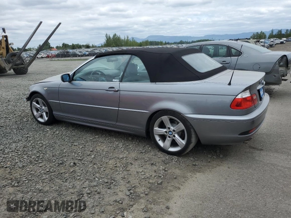 2005 BMW 3 Series 325Ci z VIN WBABW33435PL35773, wystawiony jako Copart lot #60753975 z przebiegiem Nie podano mil oraz Szkoda całkowita • Salvage title. Historia ofert i sprzedaży dostępna na DreamBid. Obrazek 2.