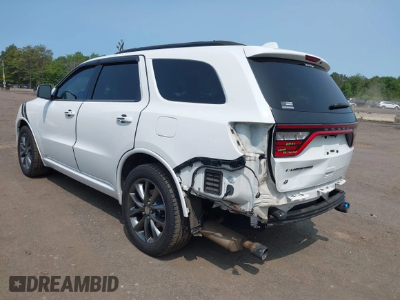 2018 Dodge Durango GT z VIN 1C4RDJDG3JC329932, wystawiony jako IAAI lot #42376453 z przebiegiem 77 546 mil mil oraz . Historia ofert i sprzedaży dostępna na DreamBid. Obrazek 3.