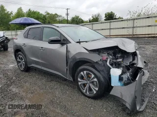 2024 Toyota bZ4X XLE with VIN JTMABACA3RA079406, listed as a Copart auction lot 56758445 with 3,483 mi miles and Salvage title. Bid and sale history available at DreamBid. Image 4.