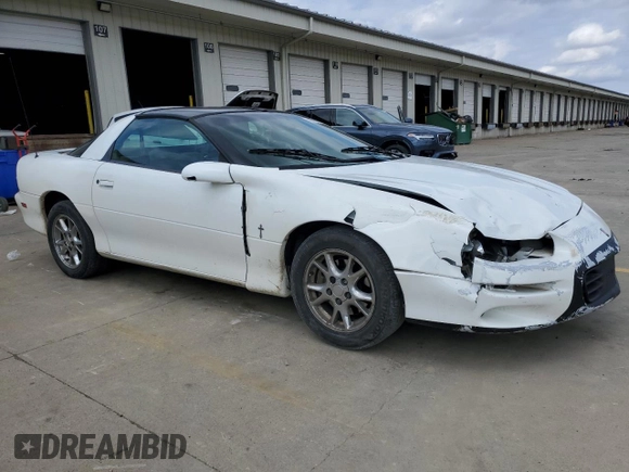 2002 Chevrolet Camaro z VIN 2G1FP22K122109268, wystawiony jako Copart lot #49783835 z przebiegiem 205 201 mil mil oraz Szkoda całkowita • Salvage title. Historia ofert i sprzedaży dostępna na DreamBid. Obrazek 4.