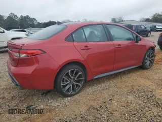 2021 Toyota Corolla SE with VIN 5YFS4MCE6MP091234, listed as a Copart auction lot 48136325 with 36,827 mi miles and Salvage Title. Bid and sale history available at carsss.com. Image 3.