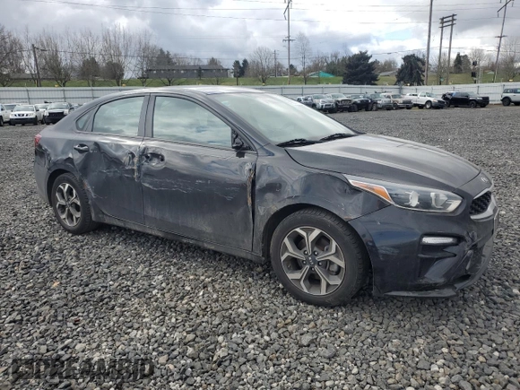 2019 Kia Forte LXS with VIN 3KPF24AD6KE025198, listed as a Copart auction lot 47574485 with 57,697 mi miles and Salvage Title. Bid and sale history available at carsss.com. Image 4.