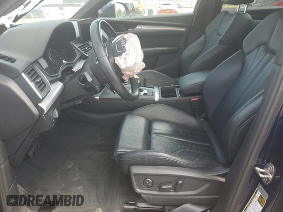 2020 Audi Q5 Premium with VIN WA1ANAFY4L2101702, listed as a Copart auction lot 60560175 with 75,309 mi miles and Clean title. Bid and sale history available at DreamBid. Image 7.