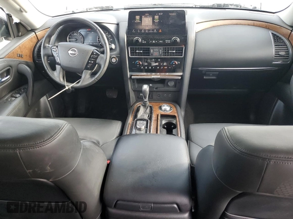 2023 Nissan Armada SL z VIN JN8AY2BDXP9690679, wystawiony jako Copart lot #59863145 z przebiegiem 20 386 mil mil oraz Szkoda całkowita • Salvage title. Historia ofert i sprzedaży dostępna na DreamBid. Obrazek 8.