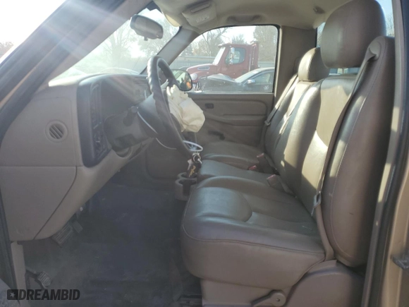 2006 Chevrolet Silverado 1500 LS with VIN 1GCEC14V66Z239551, listed as a Copart auction lot 80305714 with 104,206 mi miles and Salvage Title. Bid and sale history available at carsss.com. Image 7.