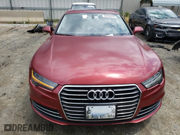 2017 Audi S7 Prestige with VIN WAUW2BFC1HN100914, listed as a Copart auction lot 63792514 with 133,468 mi miles and Salvage Title. Bid and sale history available at carsss.com. Image 5.