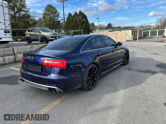 2013 Audi S6 Prestige with VIN WAUF2AFC1DN084170, listed as a Copart auction lot 83120554 with 109,951 mi miles and Clean Title. Bid and sale history available at carsss.com. Image 3.