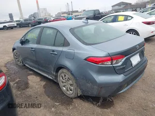 2021 Toyota Corolla LE with VIN 5YFEPMAE4MP212396, listed as a IAAI auction lot 41883092 with 93,106 mi miles. Bid and sale history available at carsss.com. Image 3.