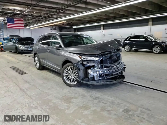 2023 Acura MDX Advance с VIN 5J8YE1H84PL024056, выставлен на аукционе Copart как лот 56536215 с пробегом 19 561 миль миль и Списание • Salvage title. История ставок и продаж доступна на DreamBid. Изображение 14.