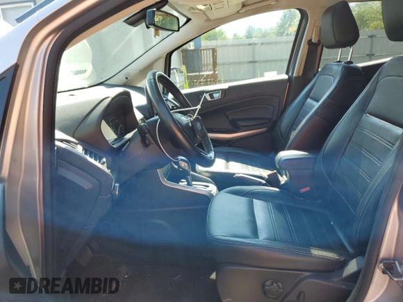 2019 Ford EcoSport Titanium with VIN MAJ6S3KL5KC277683, listed as a Copart auction lot 62121494 with 52,317 mi miles and Salvage Title. Bid and sale history available at DreamBid. Image 7.