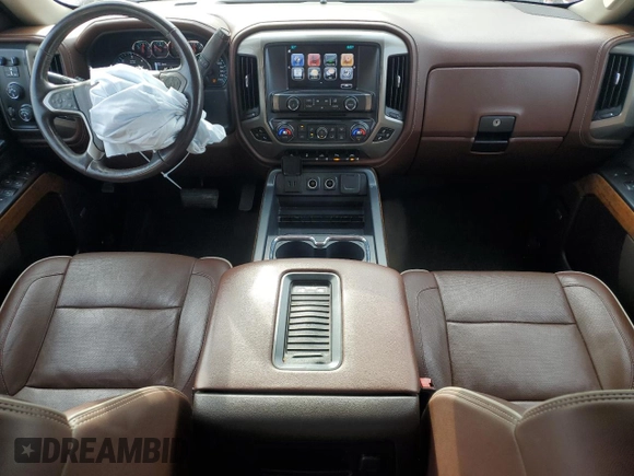2016 Chevrolet Silverado 1500 High Country with VIN 3GCUKTEC7GG173343, listed as a Copart auction lot 86071504 with 124,675 mi miles and Salvage Title. Bid and sale history available at DreamBid. Image 8.