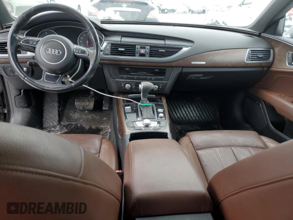 2015 Audi A7 3.0 TDI Prestige with VIN WAU2MAFC1FN056543, listed as a Copart auction lot 44980105 with 86,380 mi miles and Salvage Title. Bid and sale history available at carsss.com. Image 8.