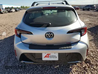 2023 Toyota Corolla Hatchback XSE with VIN JTNC4MBE3P3212414, listed as a Copart auction lot 72445644 with 8,155 mi miles and Salvage Title. Bid and sale history available at carsss.com. Image 6.