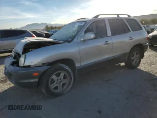 2003 Hyundai Santa Fe GLS with VIN KM8SC13D23U445918, listed as a Copart auction lot 87289664 with 201,459 mi miles and Salvage Title. Bid and sale history available at carsss.com. Image 1.