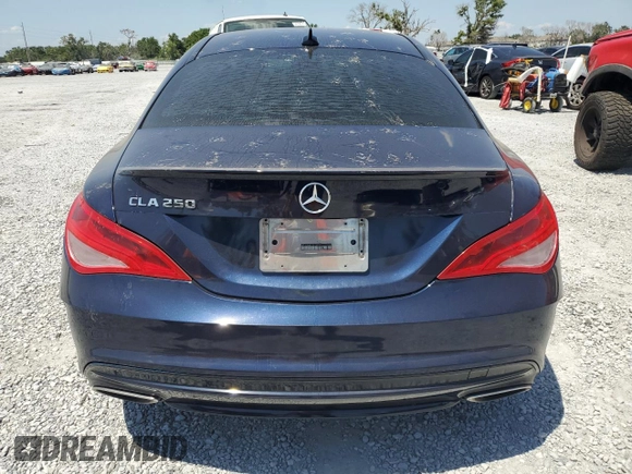 2018 Mercedes-Benz CLA 250 with VIN WDDSJ4EB1JN519379, listed as a Copart auction lot 54769285 with 114,129 mi miles and Salvage Title. Bid and sale history available at DreamBid. Image 6.