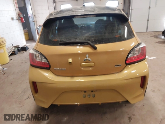 2023 Mitsubishi Mirage Black Edition with VIN ML32AWHJ0PH001038, listed as a IAAI auction lot 41363659 with 25,164 mi miles and . Bid and sale history available at DreamBid. Image 16.