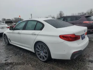 2018 BMW 5 Series 540i with VIN WBAJE5C5XJWA95613, listed as a Copart auction lot 50079745 with 82,773 mi miles and Clean Title. Bid and sale history available at carsss.com. Image 2.