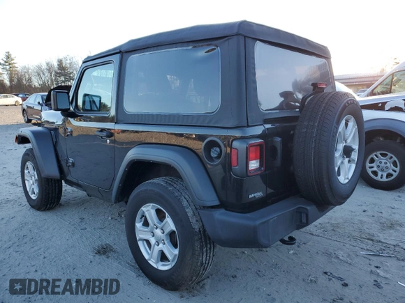 2022 Jeep Wrangler Sport with VIN 1C4HJXAGXNW201493, listed as a Copart auction lot 86424294 with 31,543 mi miles and Salvage Title. Bid and sale history available at DreamBid. Image 2.