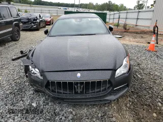 2017 Maserati Quattroporte z VIN ZAM56RRL0H1199204, wystawiony jako Copart lot #60826134 z przebiegiem 45 765 mil mil oraz Szkoda całkowita • Salvage title. Historia ofert i sprzedaży dostępna na DreamBid. Obrazek 5.