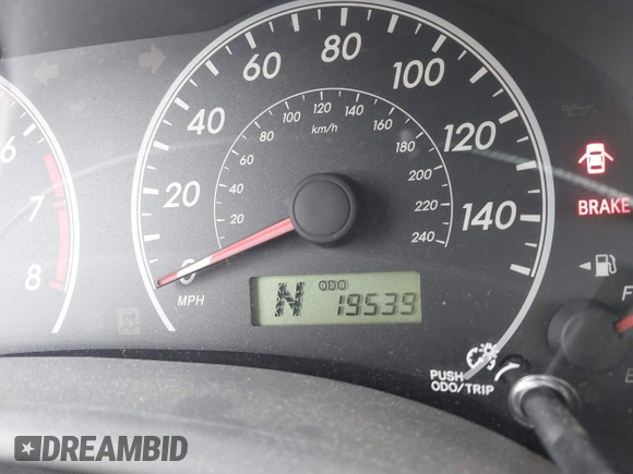 2010 Toyota Corolla with VIN JTDBU4EE5AJ067942, listed as a IAAI auction lot 42429773 with 19,539 mi miles and . Bid and sale history available at DreamBid. Image 7.