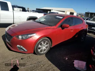 2014 Mazda 3 i Sport with VIN 3MZBM1K74EM117000, listed as a Copart auction lot 81828014 with 132,971 mi miles and Salvage Title. Bid and sale history available at DreamBid. Image 1.