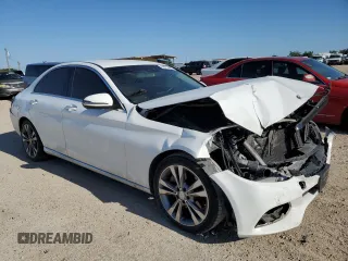2016 Mercedes-Benz C 300 with VIN 55SWF4JB1GU132386, listed as a Copart auction lot 56716635 with 121,186 mi miles and Salvage title. Bid and sale history available at DreamBid. Image 4.