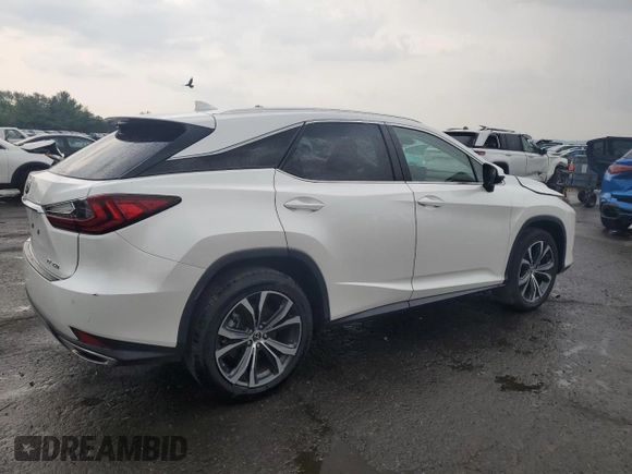 2020 Lexus RX 350 with VIN 2T2HZMDA1LC228727, listed as a Copart auction lot 60271385 with 37,776 mi miles and Salvage title. Bid and sale history available at DreamBid. Image 3.