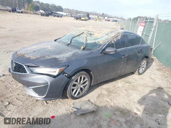 2019 Acura ILX with VIN 19UDE2F33KA000475, listed as a IAAI auction lot 41680296 with 67,053 mi miles. Bid and sale history available at carsss.com. Image 2.