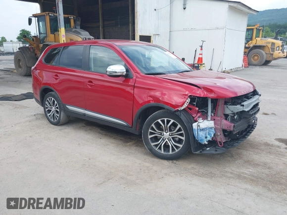2018 Mitsubishi Outlander ES with VIN JA4AZ3A38JZ070924, listed as a IAAI auction lot 42712111 with 35,691 mi miles and . Bid and sale history available at DreamBid. Image 1.