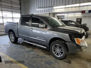 2015 Nissan Titan SL с VIN 1N6BA0EC9FN508811, выставлен на аукционе Copart как лот 45810395 с пробегом 117 333 миль миль и Списание • Salvage title. История ставок и продаж доступна на DreamBid. Изображение 4.
