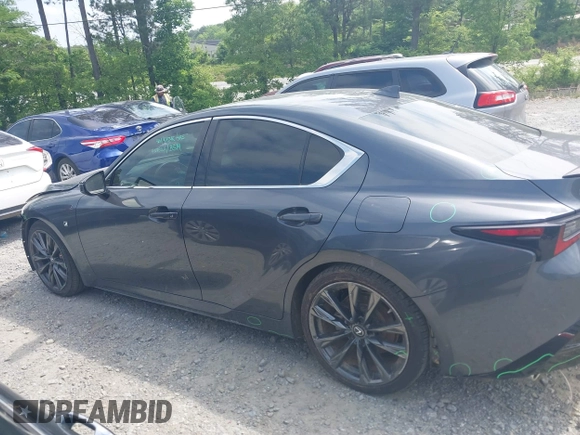2021 Lexus IS 350 F Sport with VIN JTHGZ1B24M5044762, listed as a IAAI auction lot 42119787 with 47,321 mi miles and . Bid and sale history available at DreamBid. Image 14.