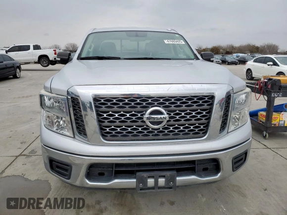 2018 Nissan Titan SV with VIN 1N6AA1EK7JN502927, listed as a Copart auction lot 47693425 with 95,309 mi miles and Salvage Title. Bid and sale history available at carsss.com. Image 5.