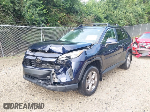 2022 Toyota RAV4 XLE with VIN 2T3P1RFV5NW259010, listed as a IAAI auction lot 42707037 with 60,955 mi miles and . Bid and sale history available at DreamBid. Image 19.