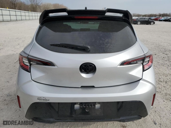 2022 Toyota Corolla Hatchback SE with VIN JTND4MBE1N3172514, listed as a Copart auction lot 48989725 with 21,714 mi miles and Clean Title. Bid and sale history available at carsss.com. Image 6.