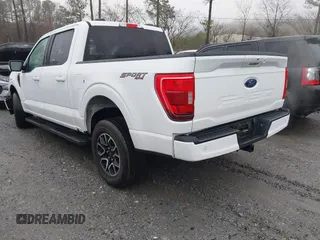 2023 Ford F-150 XL with VIN 1FTFW1E56PFA90555, listed as a IAAI auction lot 41539367 with 53,905 mi miles. Bid and sale history available at carsss.com. Image 3.