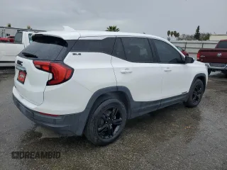 2018 GMC Terrain SLE with VIN 3GKALMEV2JL336992, listed as a Copart auction lot 48050185 with 83,233 mi miles and Clean Title. Bid and sale history available at DreamBid. Image 3.