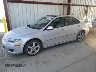 2007 Mazda 6 i Sport VE with VIN 1YVHP84C975M02334, listed as a Copart auction lot 45451684 with 129,732 mi miles and Clean Title. Bid and sale history available at DreamBid. Image 1.