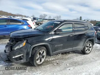2020 Jeep Compass Limited with VIN 3C4NJDCB5LT137059, listed as a Copart auction lot 45706485 with 74,497 mi miles and Salvage Title. Bid and sale history available at carsss.com. Image 1.