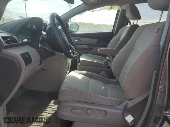 2016 Honda Odyssey LX with VIN 5FNRL5H28GB119525, listed as a Copart auction lot 50914835 with 87,210 mi miles and Salvage Title. Bid and sale history available at DreamBid. Image 7.