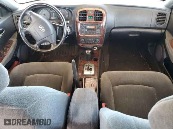 2003 Hyundai Sonata GLS with VIN KMHWF35H43A876198, listed as a Copart auction lot 80966694 with 134,928 mi miles and Clean Title. Bid and sale history available at carsss.com. Image 8.