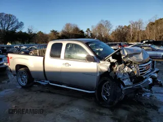 2009 GMC Sierra 1500 SLE with VIN 2GTEK29J791129006, listed as a Copart auction lot 86274624 with 0 mi miles and Non Repairable. Bid and sale history available at carsss.com. Image 4.